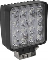 Štvorcová LED pracovná lampa Sealey LED5S 48W