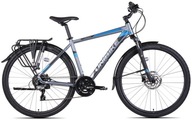 Bicykel Unibike FLASH EQ GTS grafitový 28 rám 17