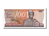 Banknot, Zaire, 100 Zaïres, 1985, 1985-06-30, UNC(