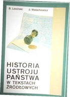 Historia ustroju państwa w - Lesiński