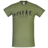 KOMBAT T-Shirt Koszulka Militarna EVOLUTION OLV M
