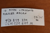 IDEALNA pumpa + prijenos PORSCHE MACAN 1