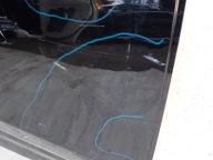 MERCEDES GLB X247 19- door right rear part rear.