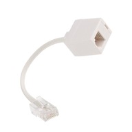White Phone Telephone Cable Cord Extension Wire