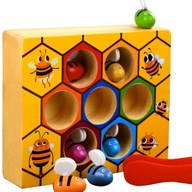 Gra Plaster Miodu Pracowite Pszczółki Pszczoły Zręcznościowa dla Dzieci