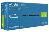 Rukavice Mercator Medical NITRYLEX CLASSIC 200ks 100 párov