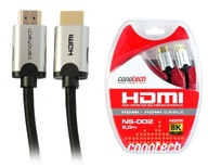 Kabel Przewód HDMI 2m PREMIUM 2.1 ULTRA HD 4K 8K