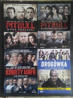 4 filmy DVD Kobiety Mafii Pitbull N porządki Niebezpieczne kobiety Drogówka