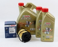 OLEJ CASTROL 0W20 6L FILTR OLEJU VOLVO V40 2.0 D2 D3 D4 2015- V60 D3 D4