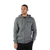 Bluza z kapturem na zamek Fox Absolute Heather Graphite L