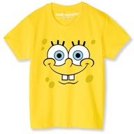 Spongebob Koszulka T-Shirt Dziecięcy Gruba Bawełna