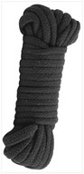 ROPES TOYS COTTON BONDAGE ROPE JAPANESSE BLACK DOC-JOHNSON 2100-03-CD DOC J