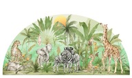 Safari / džungľa samolepka na stenu XL