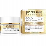 Eveline vyhladzujúce krémové sérum s 24k zlatom 30+