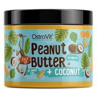 OSTROVIT 100% KREM ORZECHOWY Z KOKOSEM PEANUT BUTTER COCONUT NO PSIM OIL