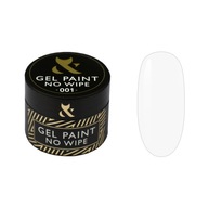 F.O.X Gel Paint BIELY No Wipe 001, 5 ml, gél na zdobenie