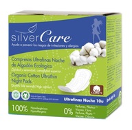 SilverCare 100% BIO, EKO podpaski na noc 10 szt