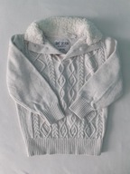 Sweter ciepły Knit Design C&A r. 104 jak nowy