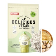 Delicious Vegan Protein 450g Pistácia vegánsky proteínový koktail vitamíny
