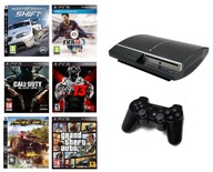 Konsola Sony Playstation 3 Fat Classic 80 Gb Oryginalny Pad 6 gier