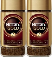 Kawa rozpuszczalna Nescafe Gold 100g x2