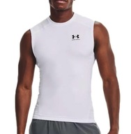 Tréningové tričko bez rukávov Under Armou biela
