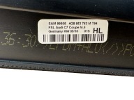 AUDI A7 4G moulding dust left rear part PIANO 4G8853763M