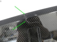 Aston Martin DBS Superleggera 18-24 SPOILER diffuser CARBON W bumper rear part