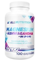 Allnutrit Magnézium Ashwagandha + B6 (P-5-P) 100K