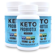 Keto Probiotix Caps - Účinné kapsule pre zdravé chudnutie 30ks.