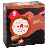 Kapsułki do Nespresso Włoska Kawa Gimoka Classico Aluminium x 50 Delonghi