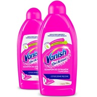 Vanish Oxi Action Šampón na koberec a čalúnenie 3w1 Citrónový set 1000ml