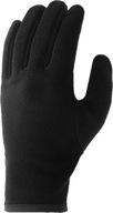 Rękawiczki polarowe 4FAW23AGLOU047 - czarne XS