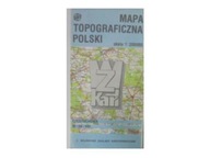 Mapa topograficzna Polski Częstochowa - inny