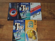 Kasety VHS 5 sztuk