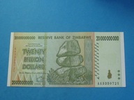Zimbabwe 20000000000 Dollars AA 2008 UNC P-86