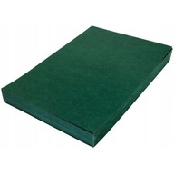 Kartónový obal na bindovanie DELTA A4 NATUNA zelený kožený (100ks