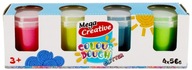 Plastová hmota 4 farby trblietavá tuba MEGA CREATIVE 471258