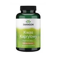 Swanson Kwas Kaprylowy 600 mg (60kaps)