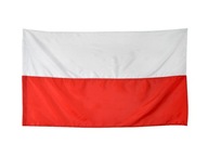 Flaga narodowa 68 x 110 cm duża POLSKA dla kibica