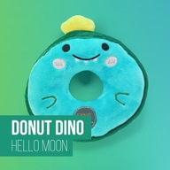 PLYŠOVÁ PÍSKACIA HRAČKA PRE PSA DONUT DINO