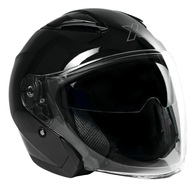 KASK MOTOCYKLOWY OTWARTY ROXAR ORLANDO EVO CZARNY POŁYSK Rozm. L Jak Lazer