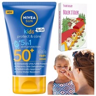 NIVEA SUN BALSAM OCHRONNY DO OPALANIA DLA DZIECI spf 50+ 50ml + karty