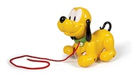 Clementoni 14981 "Pluto" Pull Along Toy for toddlers, Yellow