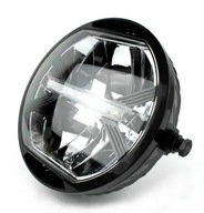 Reflektor lampa LED motocykl homologacja czarny