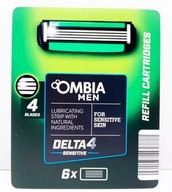 Wkłady do maszynek Ombia Men Delta 4 Sensitive 6 szt.