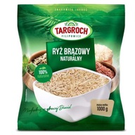 Ryż Brązowy Naturalny Jakość 1kg - Targroch