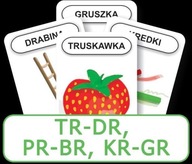 LOGOPEDYCZNY PIOTRUŚ. CZĘŚĆ XIV - TR-DR, PR-BR, KR