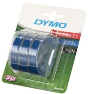 DYMO Etykieta Taśma 3D 9mm Blue 3 rolki S0847740