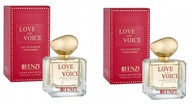 JFenzi LOVE AND VOICE 2x100ml eau da parfum